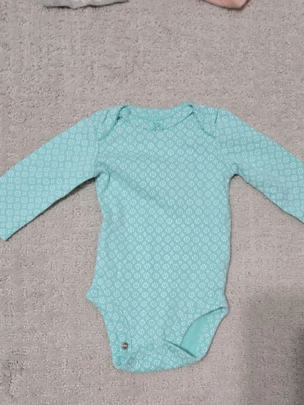 Mixed Pack of Girls' One-Piece Bodysuits- (0-3 Months)